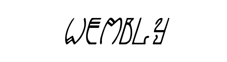 Coyote Deco CondItal  Free Fonts Download