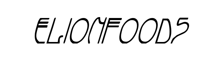 Coyote Deco CondItal  Free Fonts Download