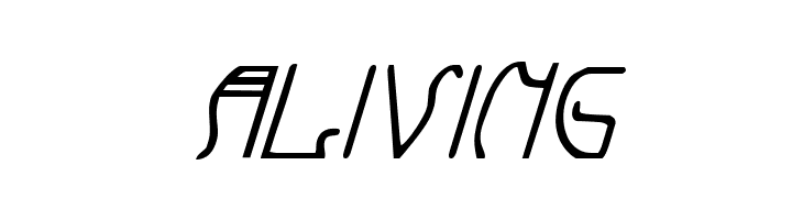 Coyote Deco Italic  Free Fonts Download