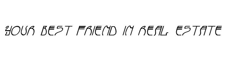 Coyote Deco Italic  Free Fonts Download