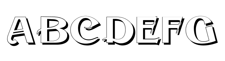 Sesame Shadow  Free Fonts Download