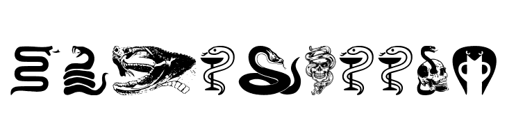 Snake mix  Free Fonts Download
