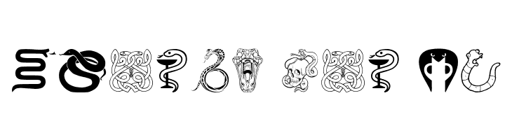 Snake mix  Free Fonts Download