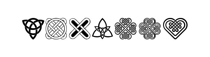 Celtic Knots  Free Fonts Download