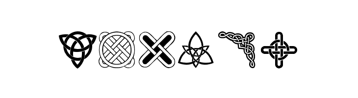 Celtic Knots  Free Fonts Download
