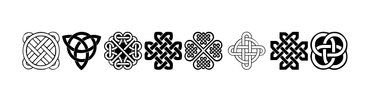 Celtic Knots  Free Fonts Download