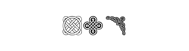 Celtic Knots  Free Fonts Download