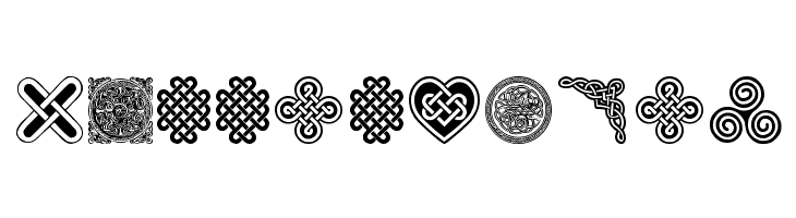 Celtic Knots  Free Fonts Download