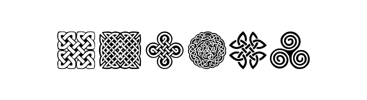 Celtic Knots  Free Fonts Download