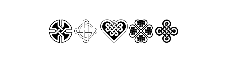 Celtic Knots  Free Fonts Download
