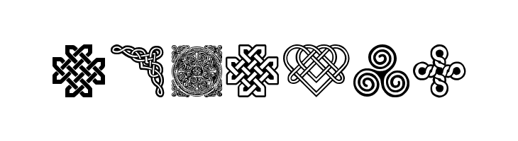 Celtic Knots  Free Fonts Download