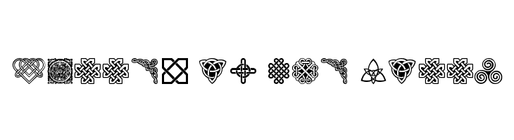 Celtic Knots  Free Fonts Download