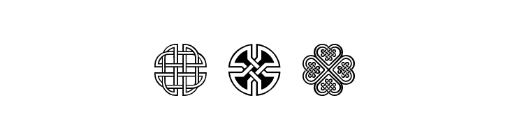 Celtic Knots  Free Fonts Download
