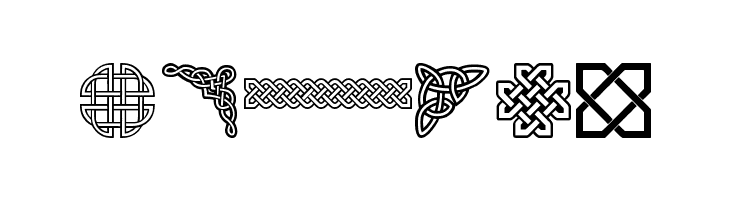 Celtic Knots  Free Fonts Download