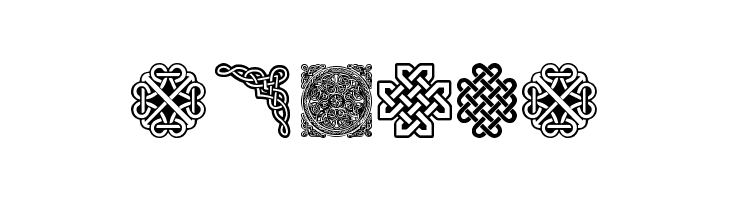 Celtic Knots  Free Fonts Download