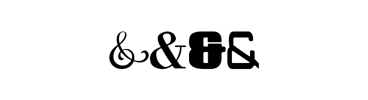 Ampersand  Free Fonts Download