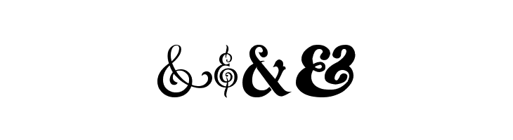 Ampersand  Free Fonts Download