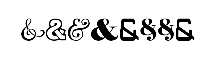 Ampersand  Free Fonts Download