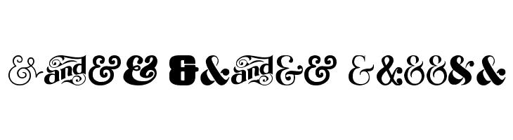 Ampersand  Free Fonts Download