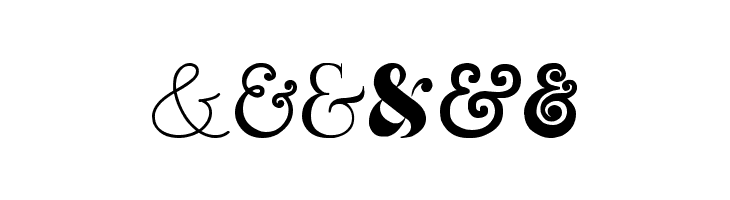 Ampersand  Free Fonts Download