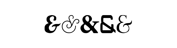 Ampersand  Free Fonts Download