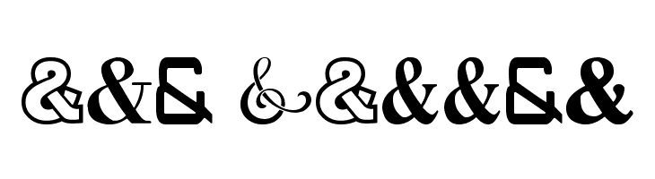 Ampersand  Free Fonts Download