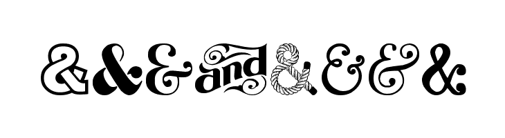 Ampersand  Free Fonts Download