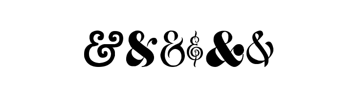 Ampersand  Free Fonts Download