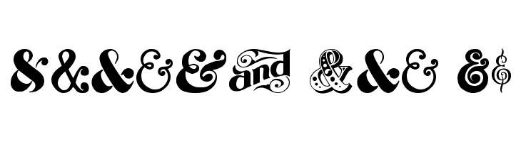 Ampersand  Free Fonts Download