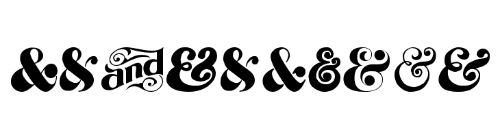 Ampersand  Free Fonts Download