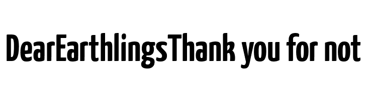 Yanone Kaffeesatz Bold  Free Fonts Download