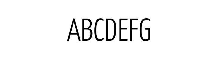 Yanone Kaffeesatz Light  Free Fonts Download