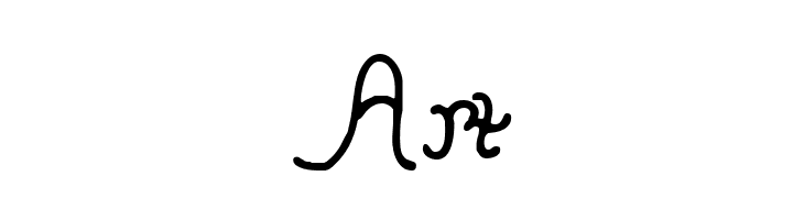 KristenCurlyYOFF  Free Fonts Download