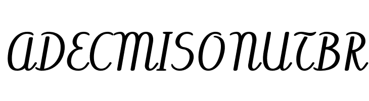 Abecedary Italic  Free Fonts Download