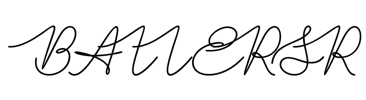 BataviaGlamoreScript-Bold  Free Fonts Download