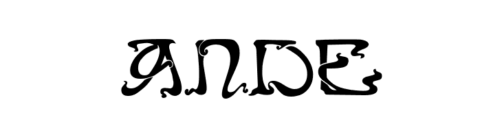 Art Nouveau Caps  Free Fonts Download