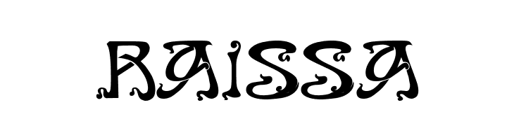 Art Nouveau Caps  Free Fonts Download