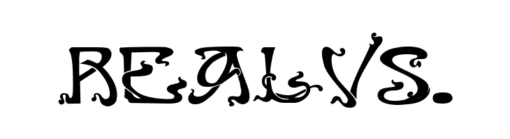 Art Nouveau Caps  Free Fonts Download