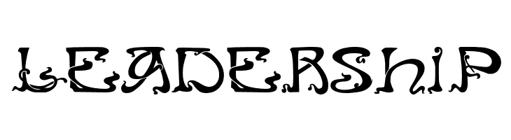 Art Nouveau Caps  Free Fonts Download