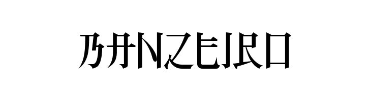 KZ BLADERUNNER 1  Free Fonts Download