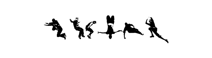 Parkour - L art du deplacement  Free Fonts Download