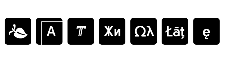 Icons OpenType Regular  Free Fonts Download