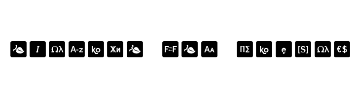 Icons OpenType Regular  Free Fonts Download