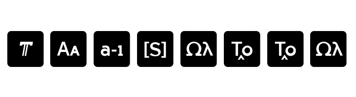 Icons OpenType Regular  Free Fonts Download