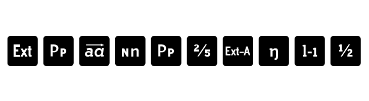 Icons OpenType Regular  Free Fonts Download