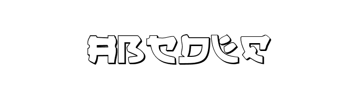 Yama Moto 3D  Free Fonts Download