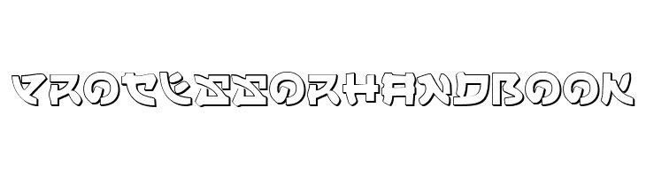 Yama Moto 3D  Free Fonts Download