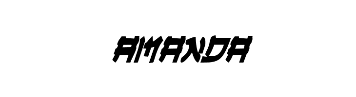 Yama Moto Condensed Italic  Free Fonts Download