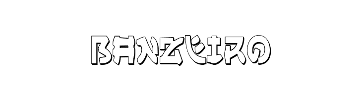 Yama Moto Condensed 3D  Free Fonts Download