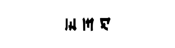 Yama Moto Condensed  Free Fonts Download